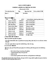 Báo cáo thí nghiệm lại định luật thứ hai Newton học phần Vật lý đại cương | Trường Đại học Phenikaa