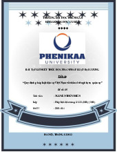 Quy định pháp luật dân sự Việt Nam về chấm dứt nghĩa vụ quân sự |  Bài tập lớn kết thúc học phần Pháp luật đại cương | Trường Đại học Phenikaa