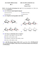 Đề thi thử tốt nghiệp THPT 2025 môn Hóa bám sát đề minh họa - Đề 22