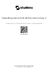 Hướng dẫn quy cách và chủ đề viết môn tập Tư tưởng Hồ Chí Minh   | Trường đại học kinh doanh và công nghệ Hà Nội