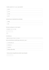 Demo MCQ - Tin học đại cương (IT1110) | Trường Đại học Bách khoa Hà Nội