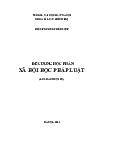 Đề cương xã hội học pháp luật - Luật hiến pháp Việt Nam | Trường Đại học Hoa Lư