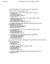 Bộ đề trắc nghiệm Tinh chế nước và Lọc dung dịch môn Hóa Dược| Trường Đại học Y Dược, Đại học Quốc gia Hà Nội