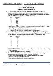 Chap 6 exercises - Statistics for Business | Trường Đại học Quốc tế, Đại học Quốc gia Thành phố HCM