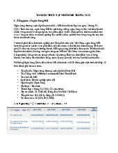Tài liệu thực tập nhóm MB trung văn môn Quản trị kinh doanh | Trường Đại học Kinh doanh và Công nghệ Hà Nội