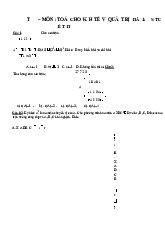 Bài tập đại số tuyến tính cho toán kinh tế và quản trị | Môn toán cao cấp