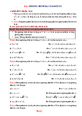 Phương Pháp Giải Toán 9 Phương Trình Bậc Hai Một Ẩn