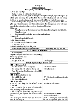 Giáo án buổi 2 Tiếng Việt 2 sách Cánh diều | Tuần 25