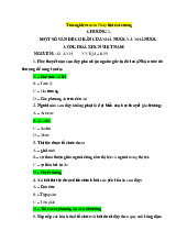 Đề cương môn Pháp luật đại cương - Trường Đại học lao động -  xã hội.