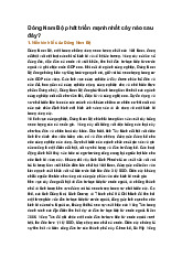 Đông Nam Bộ phát triển mạnh nhất cây nào sau đây?