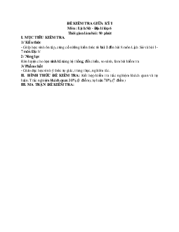 Giải Đề thi giữa học kì 1 môn Lịch sử - Địa lí 6 năm 2023 - 2024 sách Kết nối tri thức với cuộc sống | Đề 4