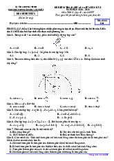 Đề giữa kỳ 1 Toán 10 năm 2025 – 2026 trường THPT Nguyễn Văn Trỗi – Hà Tĩnh