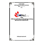 Chiến Lược IMC Cho Thương Hiệu Bia Sài Gòn Dịp Tết 2024