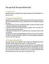 Tam quan là gì? Tam quan lệch lạc là gì