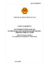 Quy chuẩn kỹ thuật quốc gia về thiết bị di động môn Thông tin di động | Trường Đại học Bách Khoa Hà Nội