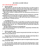 Đề cương Môn Giao tiếp Sư Phạm | Đại học Sư Phạm Hà Nội