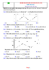Đề Kiểm Tra Giữa HK1 Toán 12 Kết Nối Tri Thức Giải Chi Tiết-Đề 2