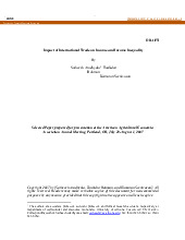 Nhom 2-Impact of trade policy on inequality mde môn Microeconomics | Trường Đại học Kinh doanh và Công nghệ Hà Nội