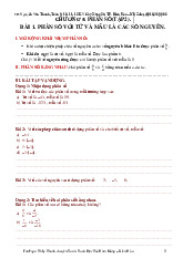 Bài tập Toán 6 Chân Trời Sáng Tạo học kì 2 – Nguyễn Văn Thanh