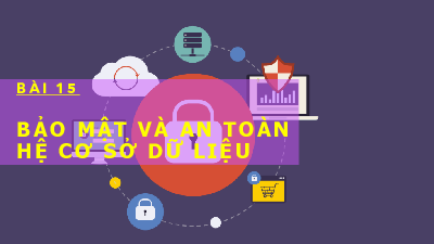 Bài 15 Chủ đề 4 | Bài giảng PowerPoint Tin học 11 Kết nối tri thức