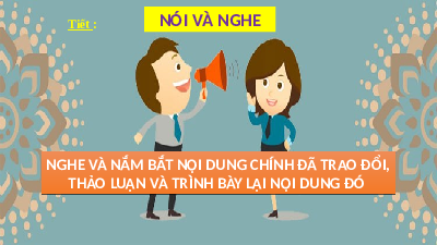 Nắm bắt nội dinh chính và trình bày | Bài 9: Âm vang của lịch sử | Bài giảng PowerPoint Ngữ Văn 8 | Chân trời sáng tạo