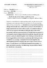 Viết 3 - Đề 1 Trip to seaside town or city - Ngôn ngữ Anh | Đại học Mở Hà Nội