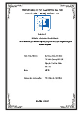 Bài tập lớn đề tài: Phát triển giao thức bảo mật ứng dụng đảm bảo quyền riêng tư trong phát hiện tấn công Web | Môn An toàn bảo mật thông tin - Đại học Xây Dựng Hà Nội