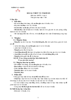 Chủ đề 8. Bài 16: Virut vi khuẩn | Bài giảng KHTN 6 | Cánh diều