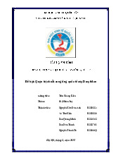 Quản trị chuỗi cung ứng quốc tế của Decathlon | Môn Quản trị chuỗi cung ứng quốc tế - Đại học Kinh Tế Quốc Dân