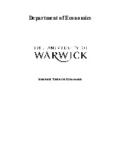 Statistical tables for economists - econ 101 resources môn Xác suất thống kê| Trường Đại học Ngoại Thương