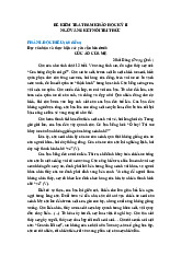 Đề thi học kỳ 2 môn Ngữ Văn lớp 8 năm học 2024 - 2025 - Đề số 1 | Bộ sách Kết nối tri thức