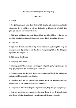 Phân tích bài Ai đã đặt tên cho dòng sông | Văn mẫu 11 Chân trời sáng tạo