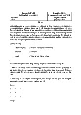 Đề thi cuối kỳ 20221 môn C Programming Introduction – ICT | Môn C Programming Introduction – ICT| Trường Đại học Bách Khoa Hà Nội