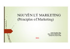 Chương 8: Truyền Thông Marketing Tích Hợp | Nguyên Lý Marketing | Đại học Tôn Đức Thắng