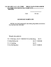 Đề xuất nghiên cứu giữa kỳ về yếu tố ảnh hưởng ra trường đúng hạn | Tiểu luận Môn Phương pháp nghiên cứu khoa học - Học viện Chính sách và Phát triển