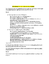 Đề cương môn Đại cương văn hóa - Trường Đại học lao động -  xã hội.