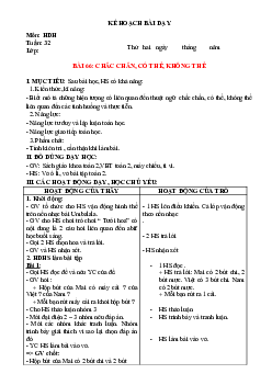 Giáo án buổi chiều môn Toán 2 sách Kết nối tri thức với (Cả năm) | Tuần 32