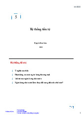Bài giảng: Hệ thống tiền tệ và ngân hàng năm 2023 | Kinh tế vĩ mô | Trường Đại học kinh tế Thành Phố Hồ Chí Minh