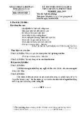 Đề tuyển sinh 10 môn văn chung Sở GD Quảng Nam 2024-2025 có đáp án