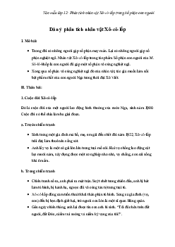 Phân tích nhân vật Xô-cô-lốp trong Số phận con người | Văn mẫu 12