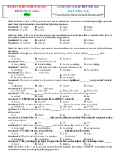 Đề Anh Văn luyện thi tốt nghiệp 2025 bám sát đề minh họa giải chi tiết-Đề 15