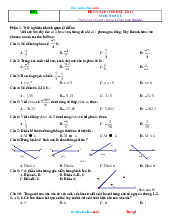 Bộ 30 Đề Ôn Tập Cuối Học Kỳ 2 Toán 6 Năm Học 2025-2026 Có Đáp Án