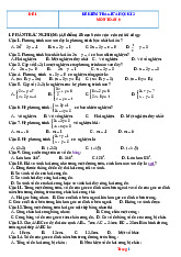 Bộ Đề Kiểm Tra Toán 9 Giữa Kỳ 2 Năm 2025-2026 Có Lời Giải