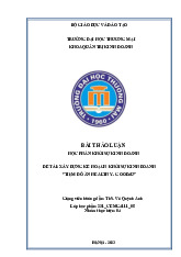 Kế Hoạch Khởi Nghiệp "Good4U" | Bài thảo luận Khởi sự kinh doanh