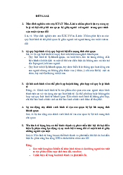 Trắc nghiệm câu đúng sai - Kinh tế chính trị Mác-Lênin | Học viện Chính sách và Phát triển