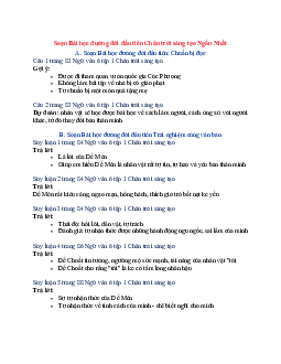 Soạn Văn 6 siêu ngắn - Chân trời sáng tạo bài Bài học đường đời đầu tiên