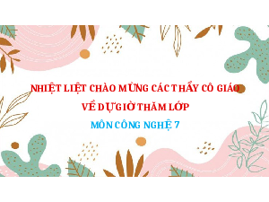 Giáo án điện tử Công nghệ 7 Bài 16 Kết nối tri thức: Thực hành lập kế hoạch nuôi cá cảnh