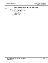 Bài tập lớn Tính toán thiết kế hệ thống bể đá cây môn Kỹ thuật lạnh ứng dụng | Trường Đại học Sư phạm Kỹ thuật Thành phố Hồ Chí Minh