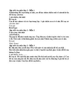 Tập viết tin nhắn | Tập làm văn lớp 2 | Cánh diều