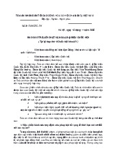 Báo cáo Chất Vấn Tại Quốc Hội môn Luật kinh tế | Trường đại học Mở Hà Nội